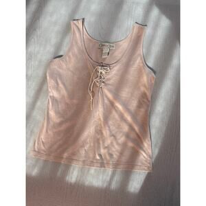 Vintage Cripple Creek Clothing Tank Western Country Cuntry